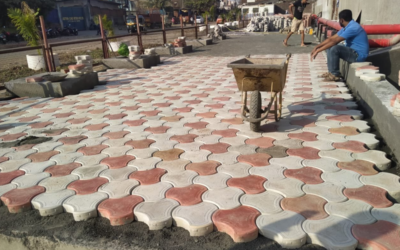Paver Block Installation